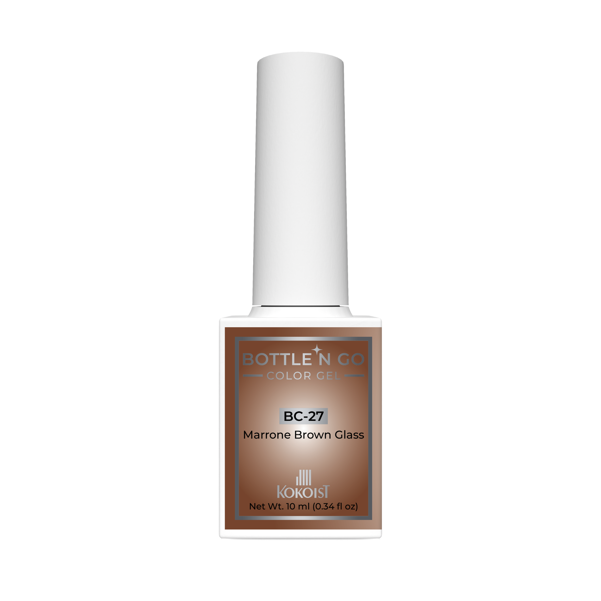 Kokoist Bottle 'n Go -27 Marrone Brown Glass