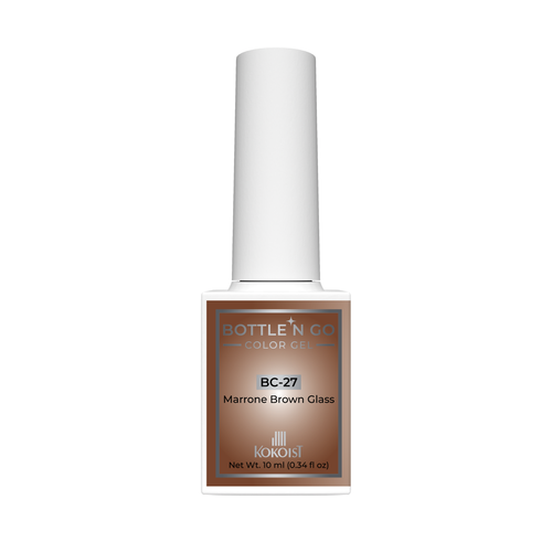 Kokoist Bottle 'n Go -27 Marrone Brown Glass