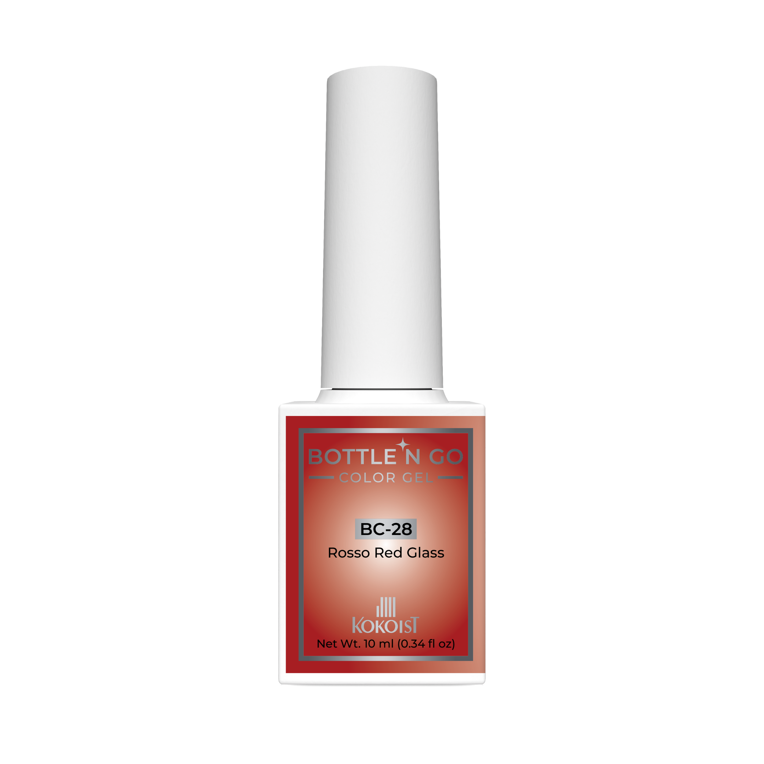 Kokoist Bottle 'n Go -28 Rosso Red Glass