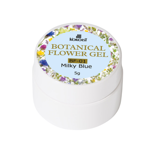 Kokoist Botanical Flower Gel - 01 Milky Blue