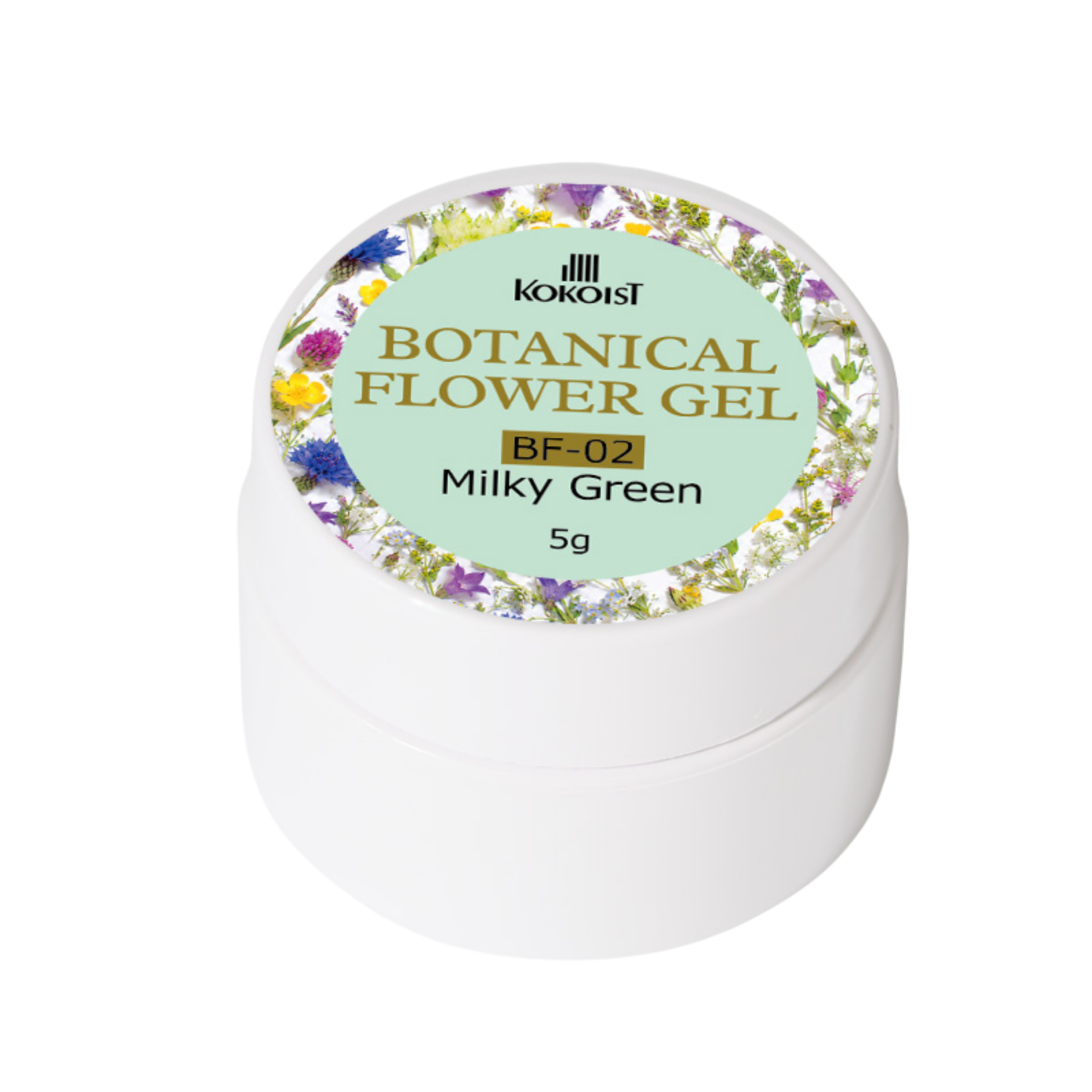 Kokoist Botanical Flower Gel - 02 Milky Green