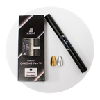 Kokoist Chrome Pen - 04 Gold Metal & Silver Metal
