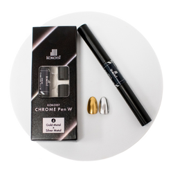 * OUTLET * Kokoist Chrome Pen - 04 Gold Metal & Silver Metal