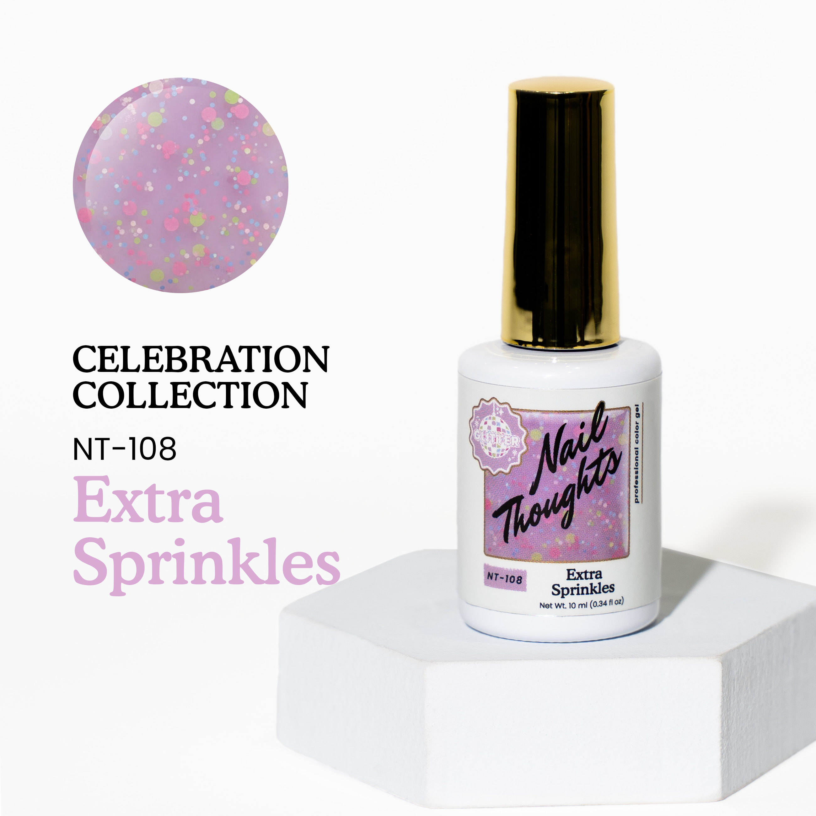 Nail Thoughts - 108 Extra Sprinkles