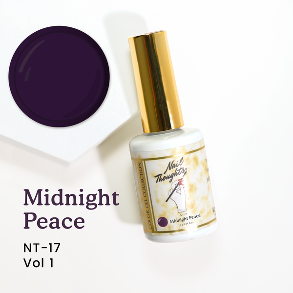 Nail Thoughts - 17 Midnight Peace