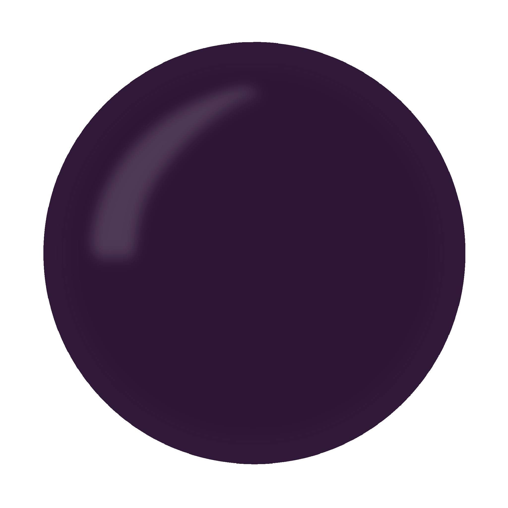 Nail Thoughts - 17 Midnight Peace