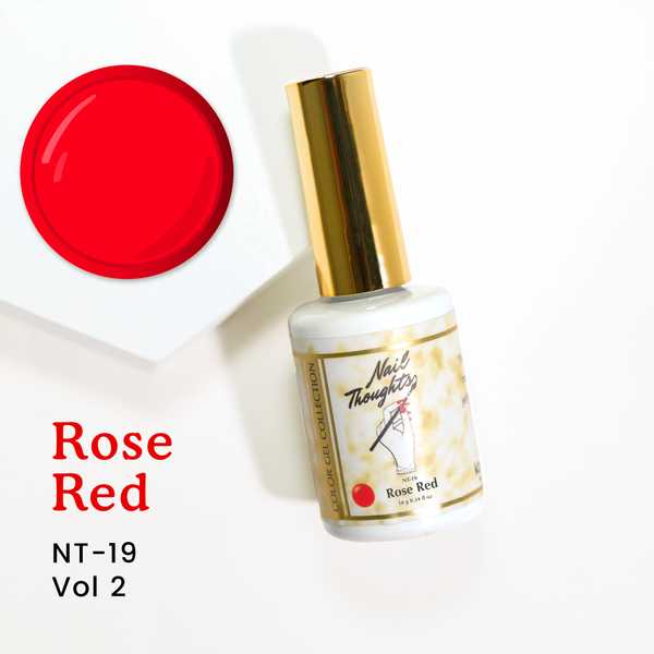 Nail Thoughts - 19 Rose Red