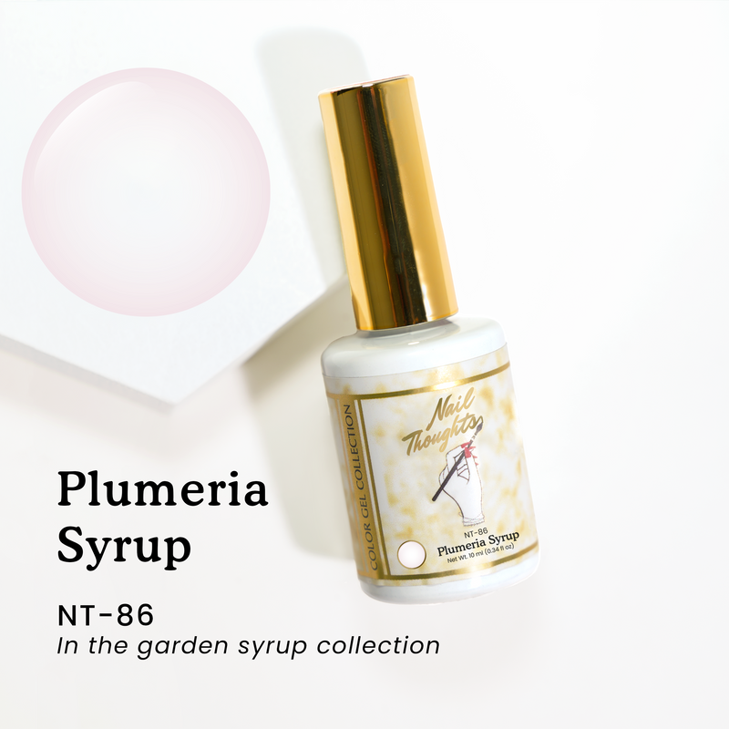 * NEW * Nail Thoughts - 86 Plumeria Syrup