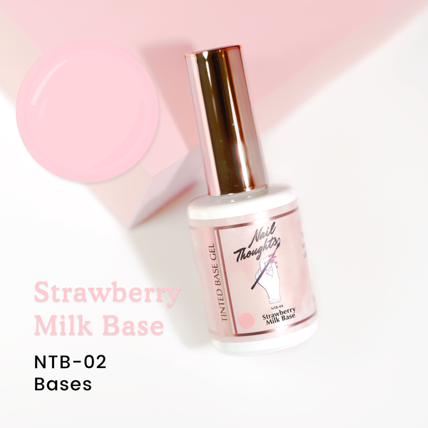 Nail Thoughts Tinted Base - 02 Strawberry Milk