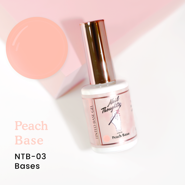 Nail Thoughts Tinted Base - 03 Peach