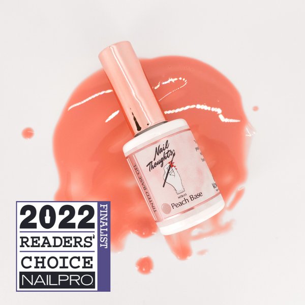 Nail Thoughts Tinted Base - 03 Peach