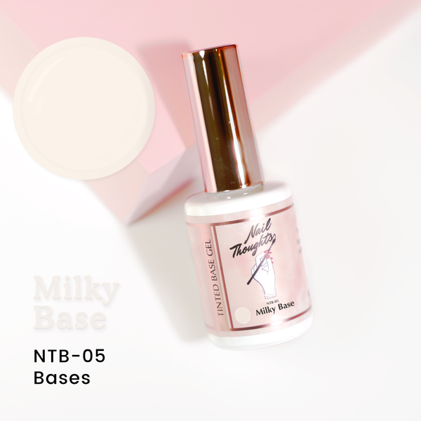 Nail Thoughts Tinted Base - 05 Milky