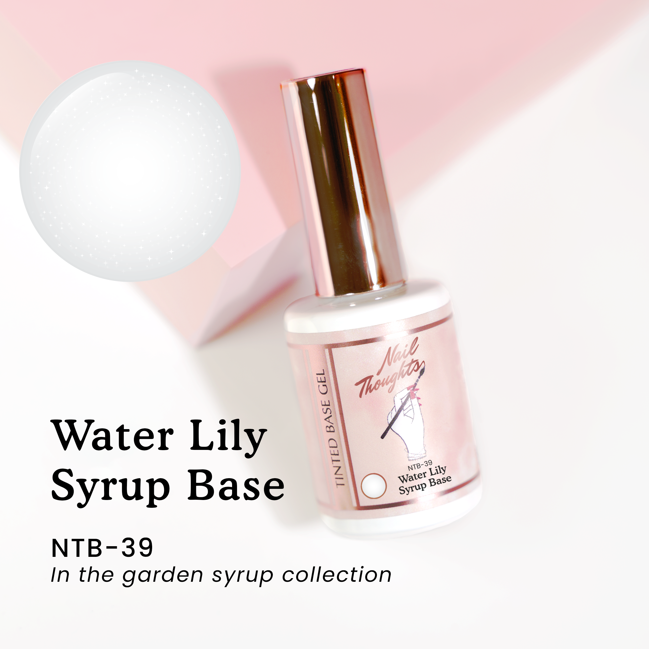 Nail Thoughts Tinted Base - 39 Water Lily Syrup