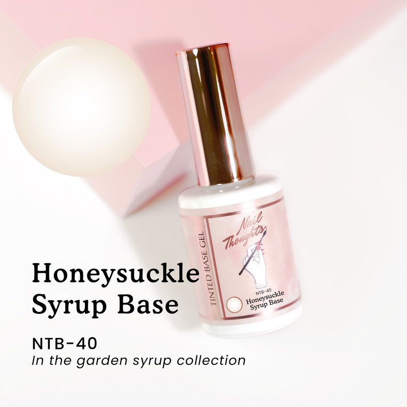 * NEW * Nail Thoughts Tinted Base - 40 Honeysuckle Syrup