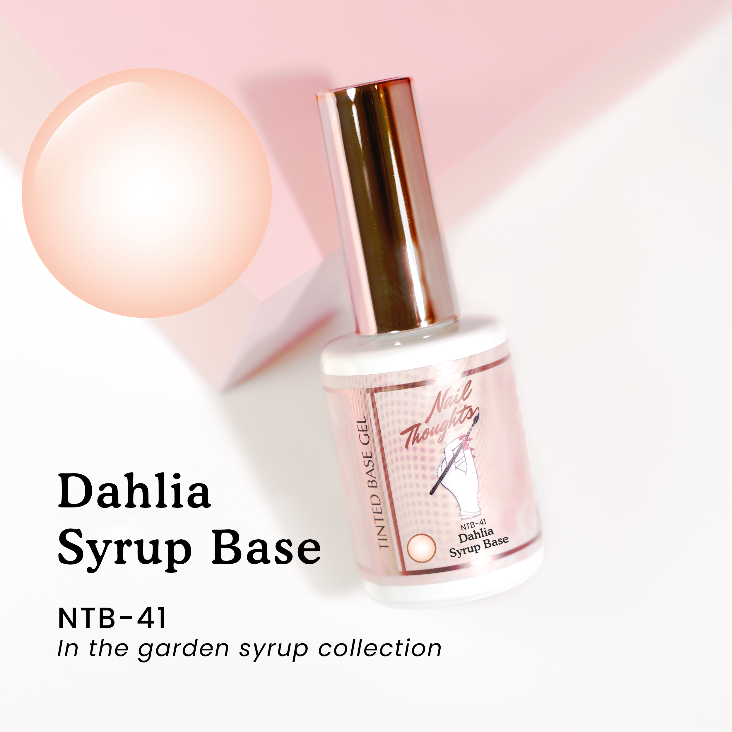 Nail Thoughts Tinted Base - 41 Dahlia Syrup
