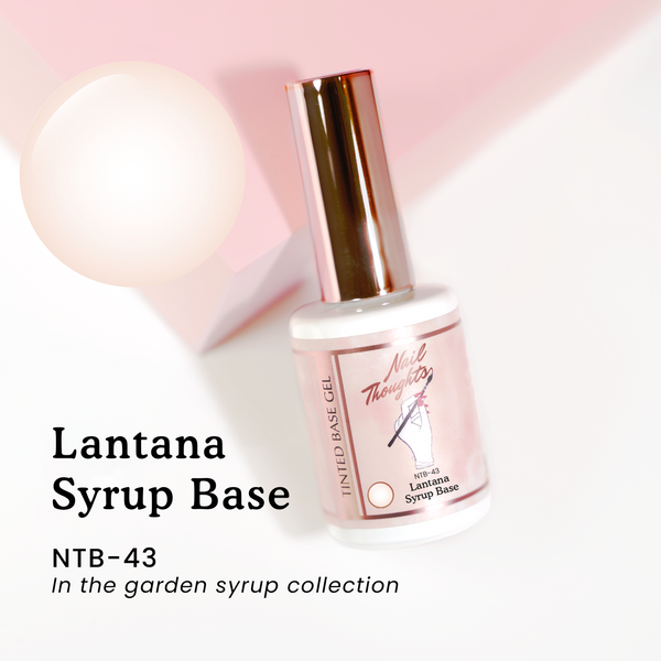 Nail Thoughts Tinted Base - 43 Lantana Syrup
