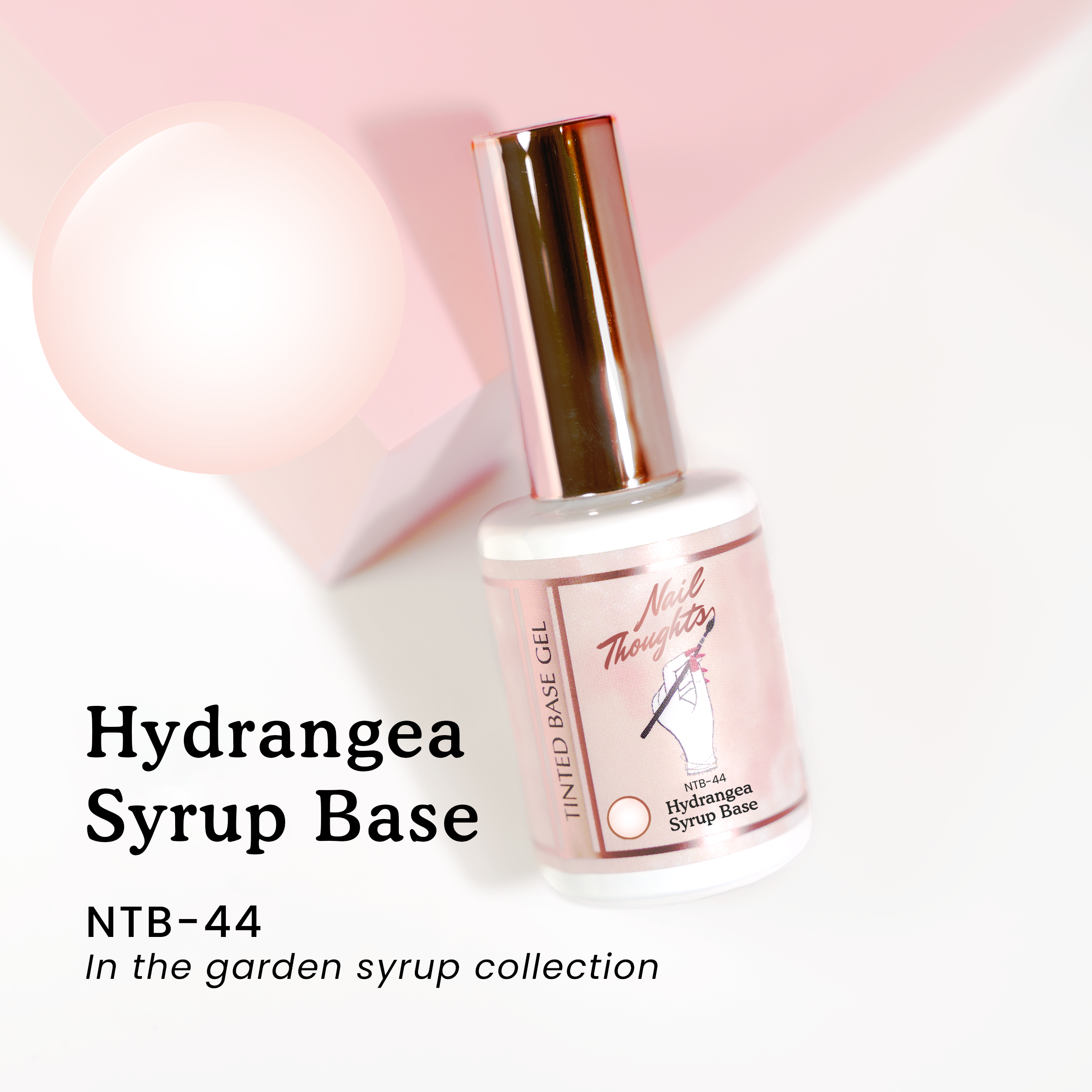 Nail Thoughts Tinted Base - 44 Hydrangea Syrup