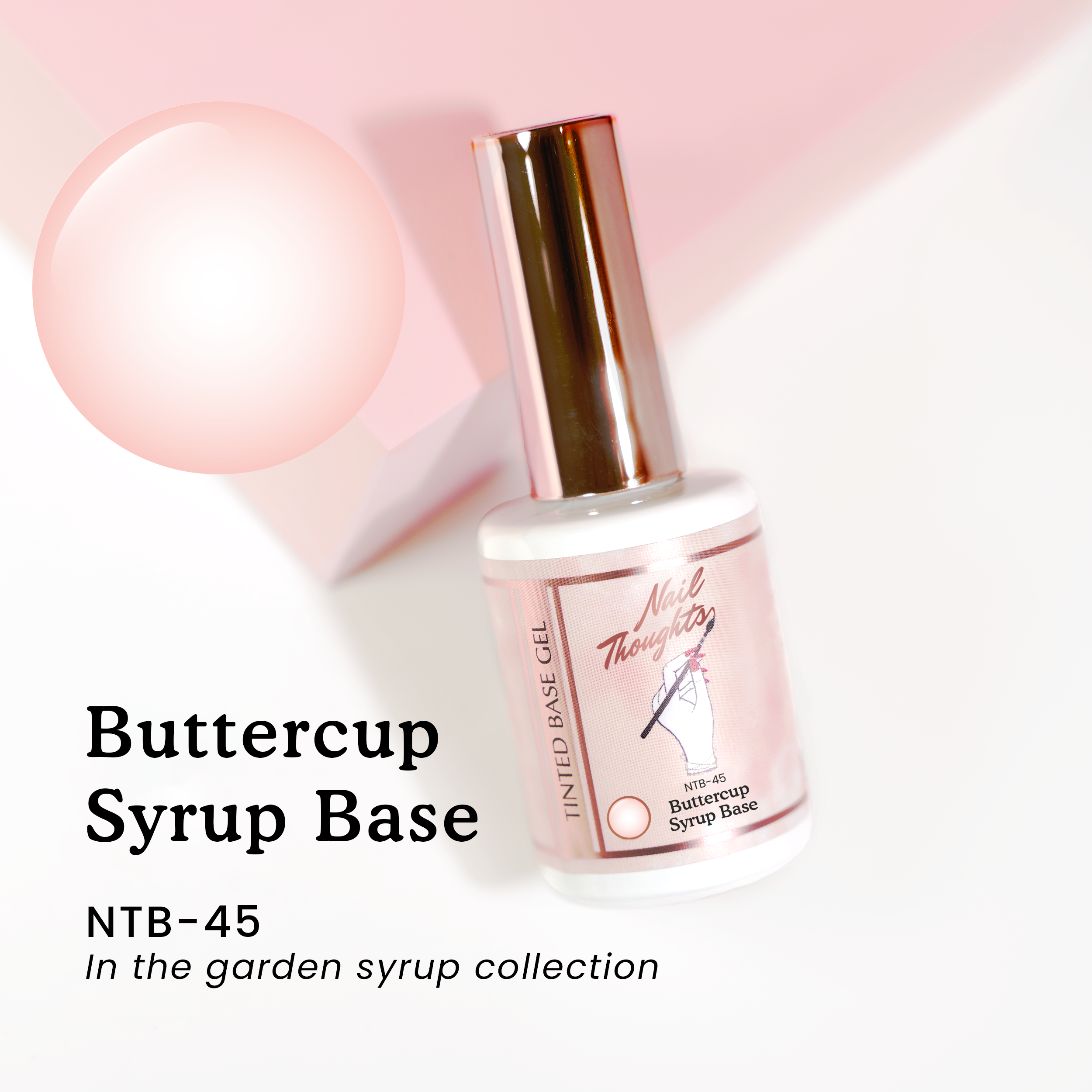 Nail Thoughts Tinted Base - 45 Buttercup Syrup