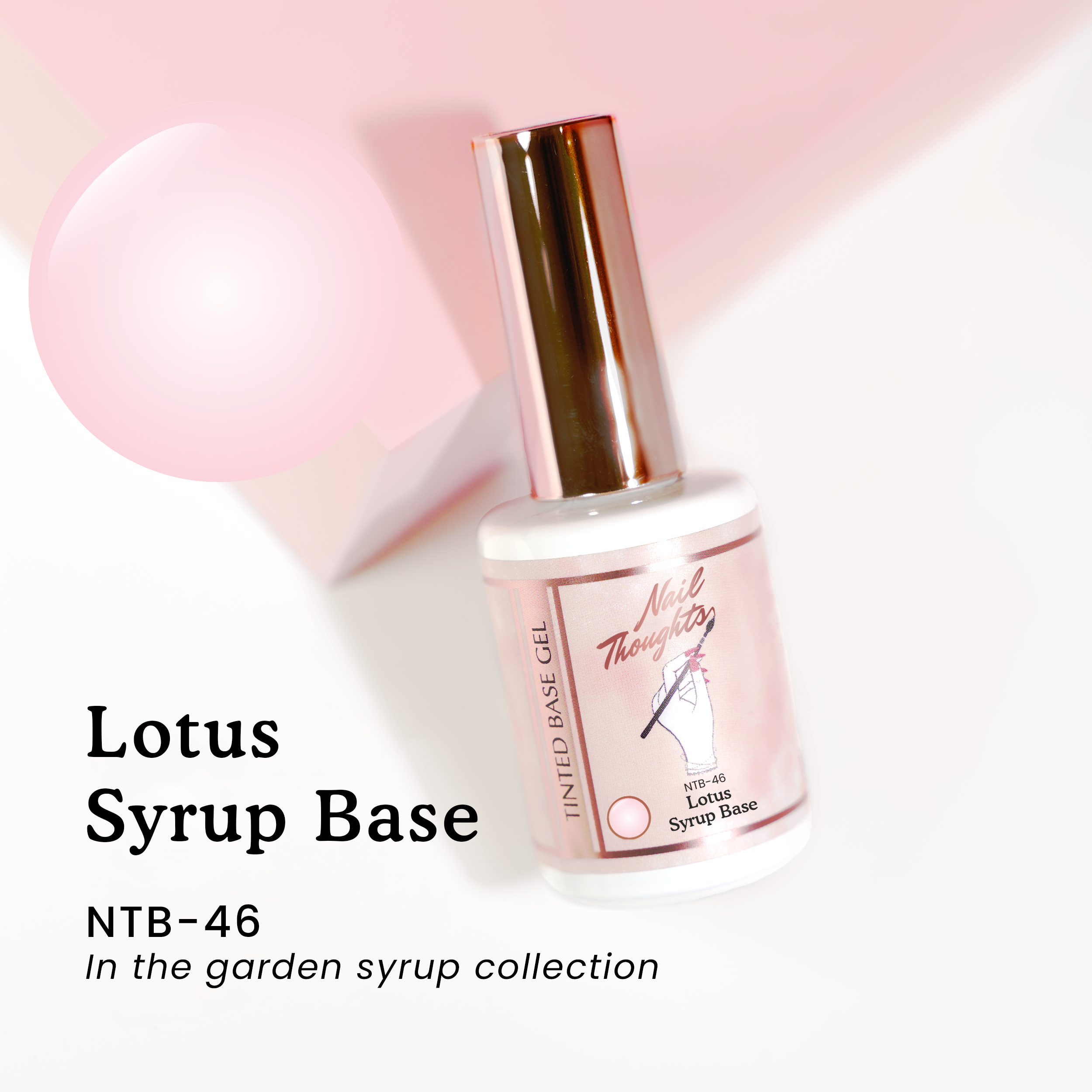 Nail Thoughts Tinted Base - 46  Lotus Syrup