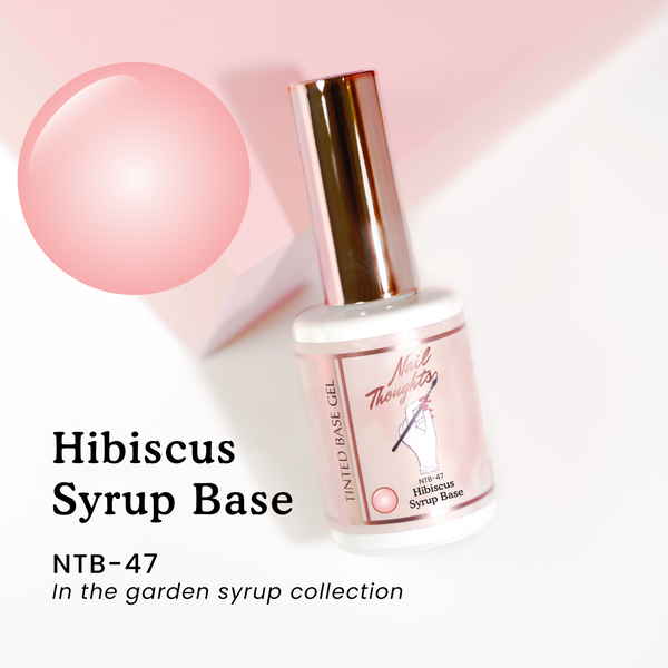 * NEW * Nail Thoughts Tinted Base - 47 Hibiscus Syrup