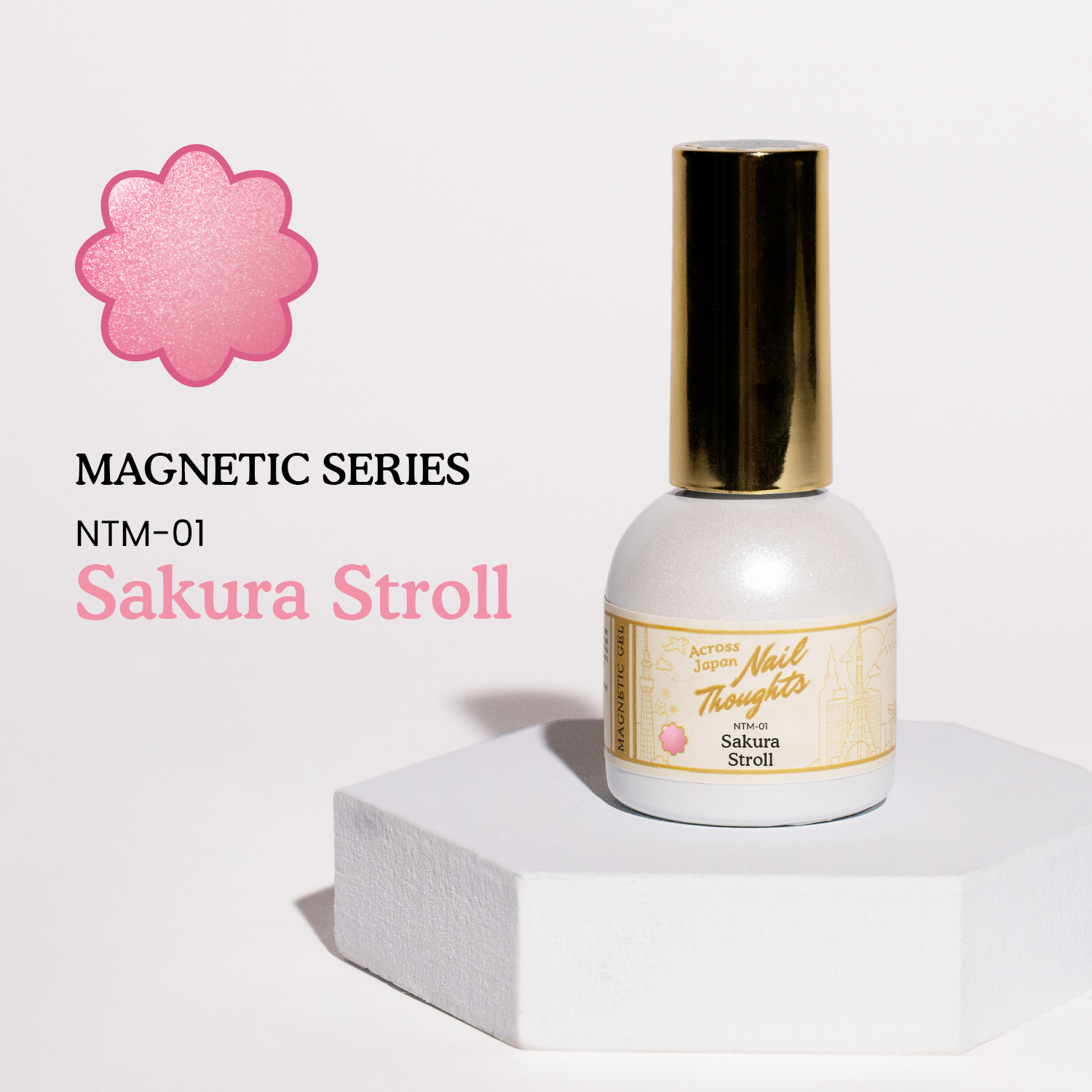 Nail Thoughts Magnetic - 01 Sakura Stroll