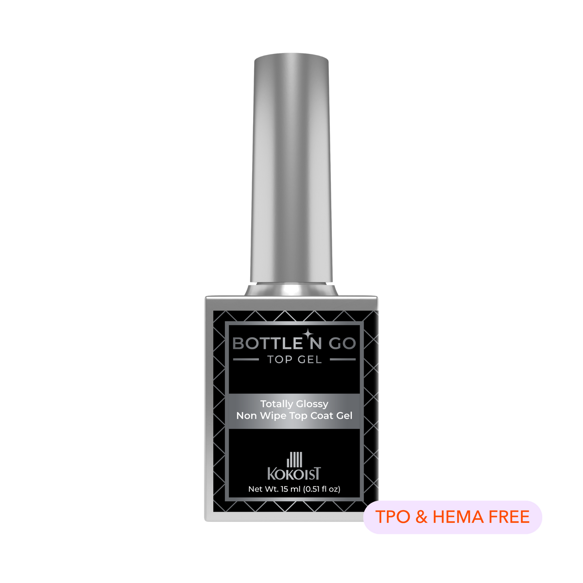 Kokoist Bottle 'n Go - Totally Glossy Top Coat Gel