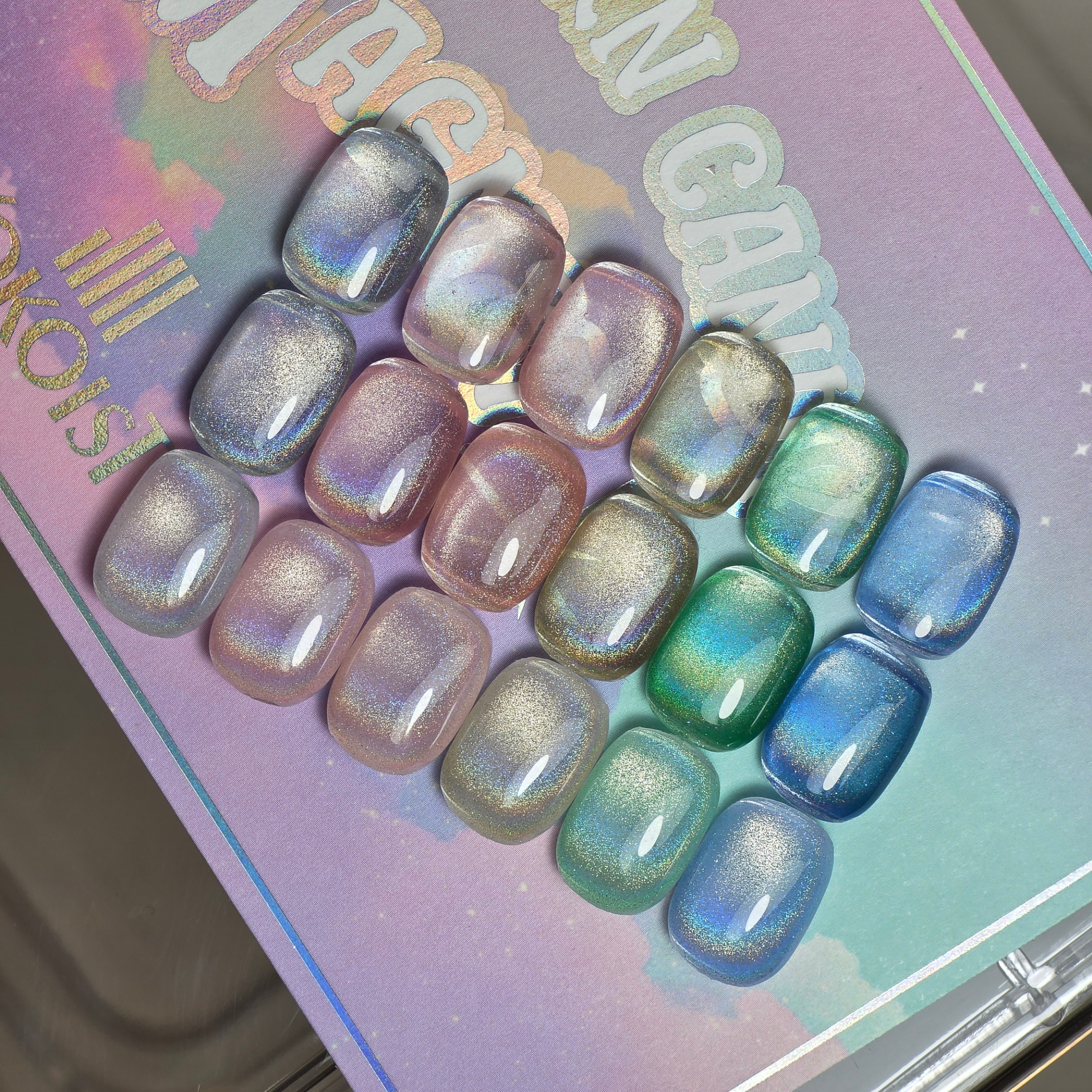 Kokoist Unicorn Candy Magnet - 06 Rainbow Blue
